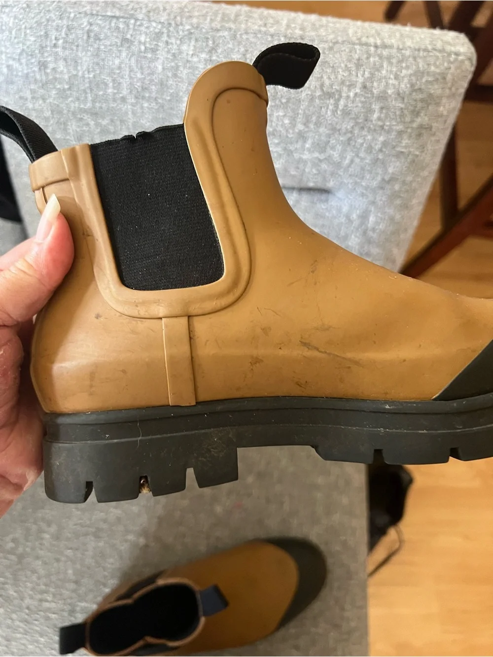 Everlane The Rain Boot-Golden Oak